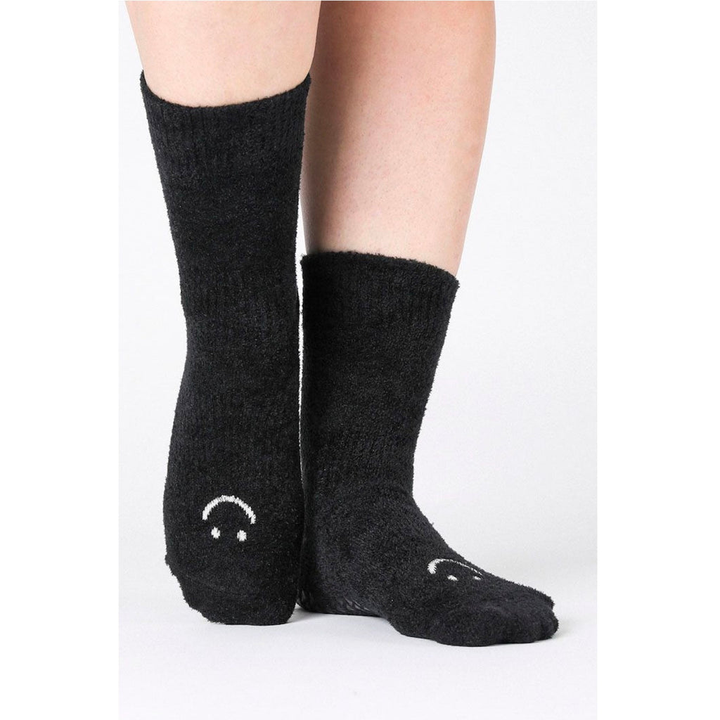 Happy Cloud Crew Grip Sock