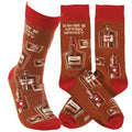 "Rather Be Sipping Whiskey" Socks