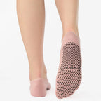 Cross Strap Grip Sock- (Barre / Pilates)