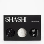 Shine Pack Grip Socks - Black and White (Barre / Pilates)