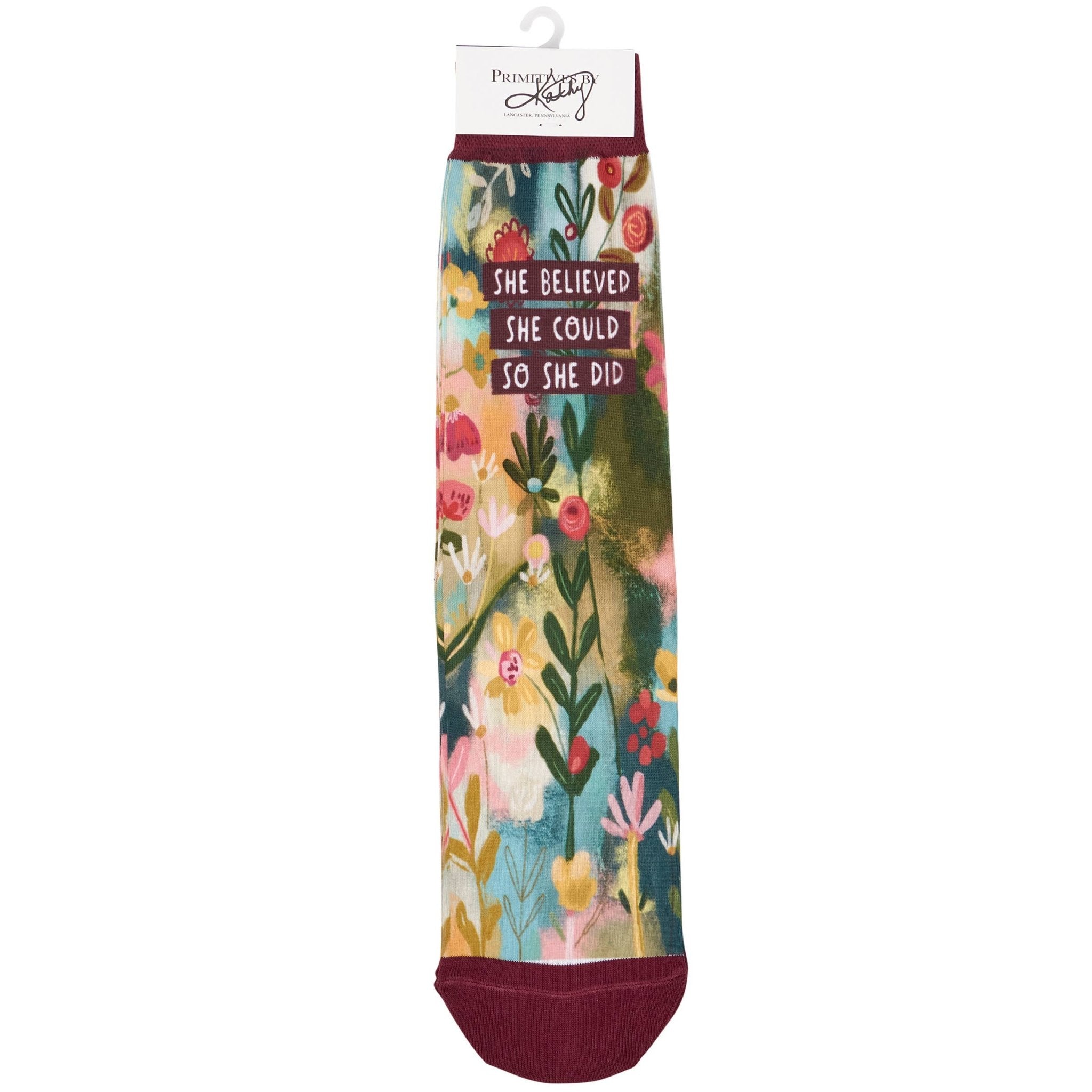 “So She Did” Socks