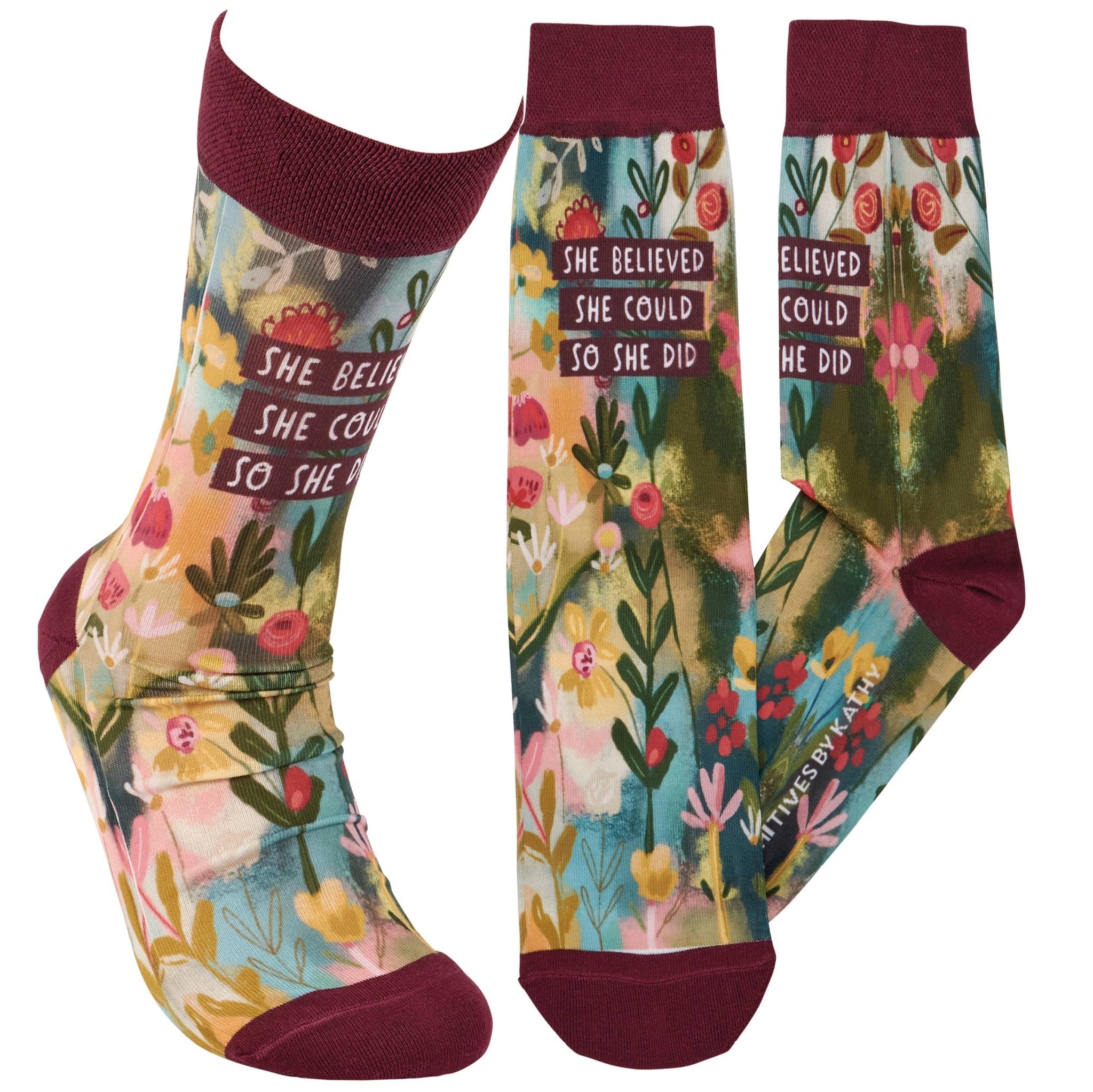 “So She Did” Socks