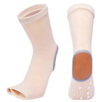 Split Toe Socks For Yoga With Non Slip Grip