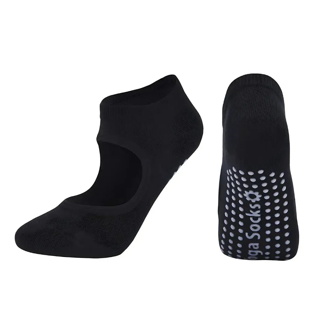 Sticky Socks Barre With Non Slip Grip And Soft Cotton