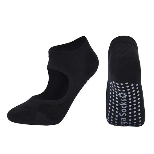 Sticky Socks Barre With Non Slip Grip And Soft Cotton