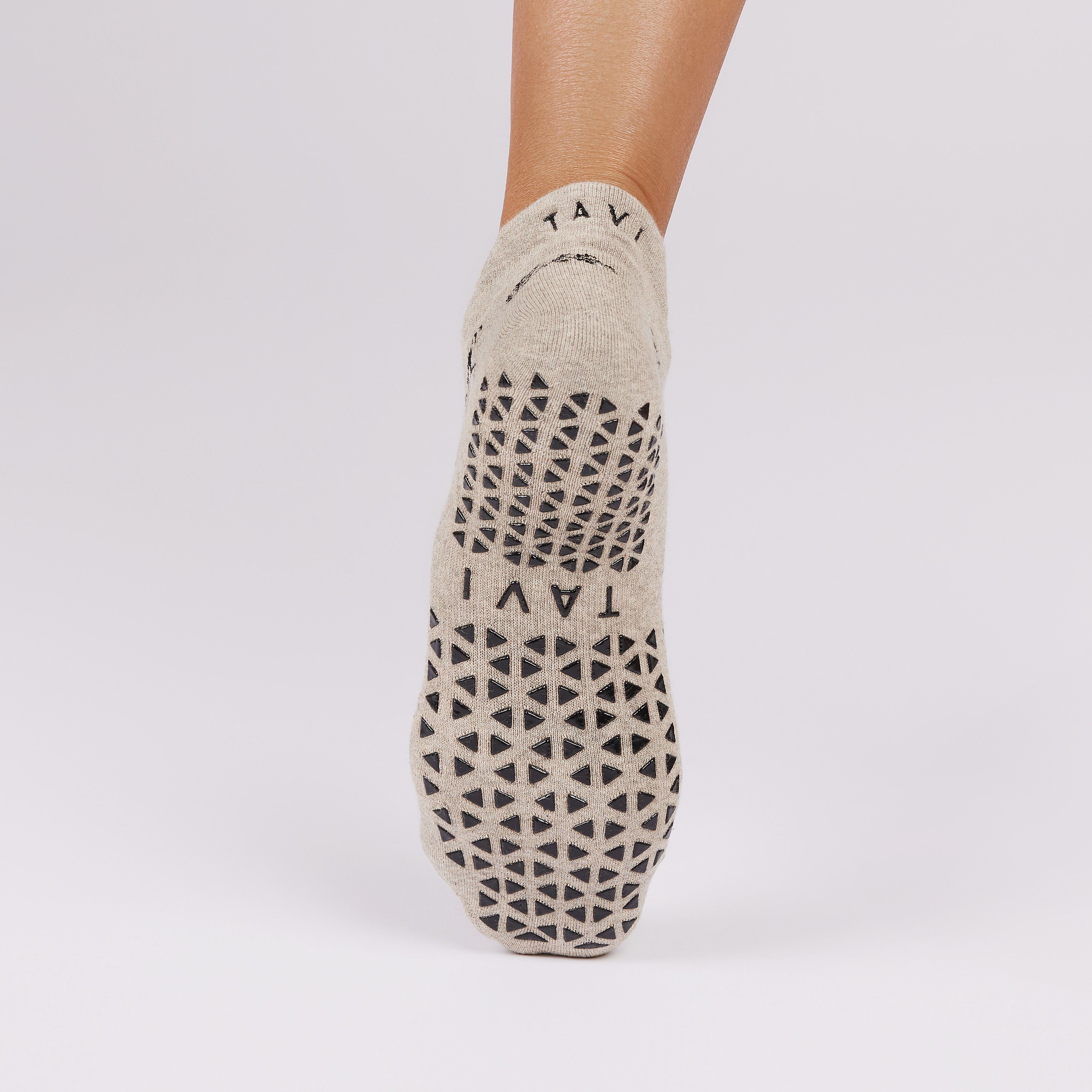 Savvy Grip Socks - Heather Shitake