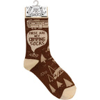 “These Are My Camping Socks” Unisex Socks