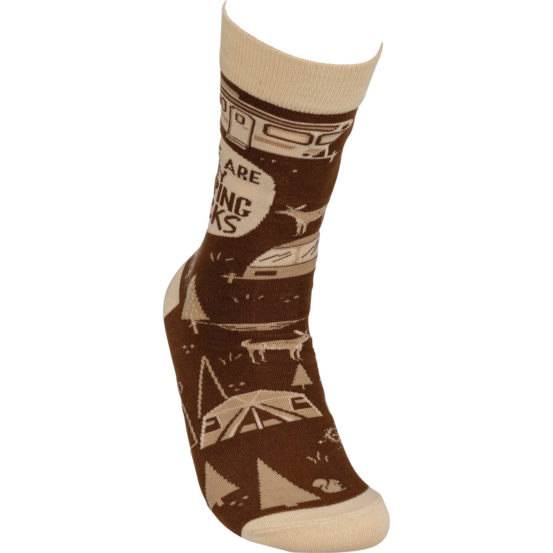 “These Are My Camping Socks” Unisex Socks