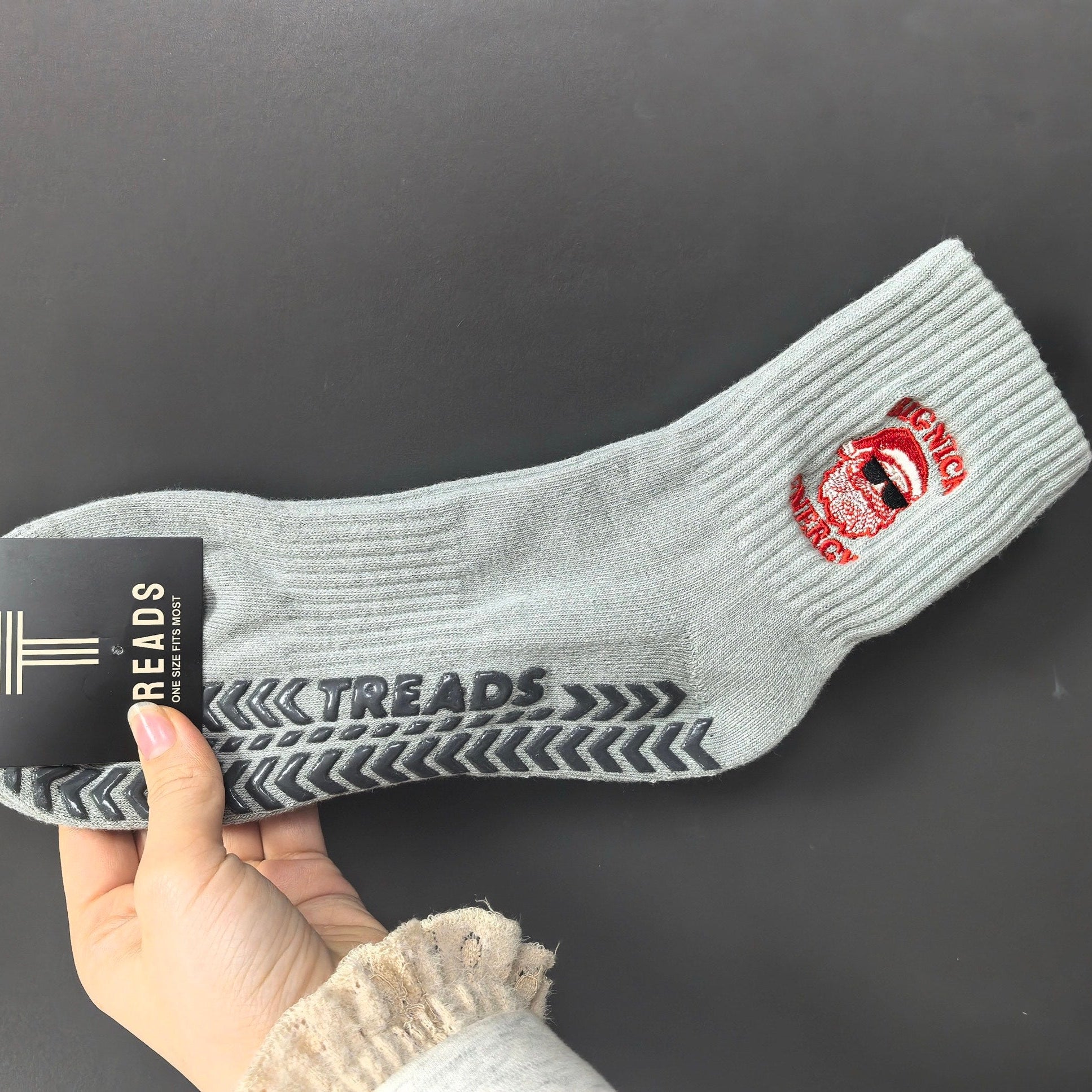 Big Nick - Mens Ankle Grip Sock (Barre / Pilates)
