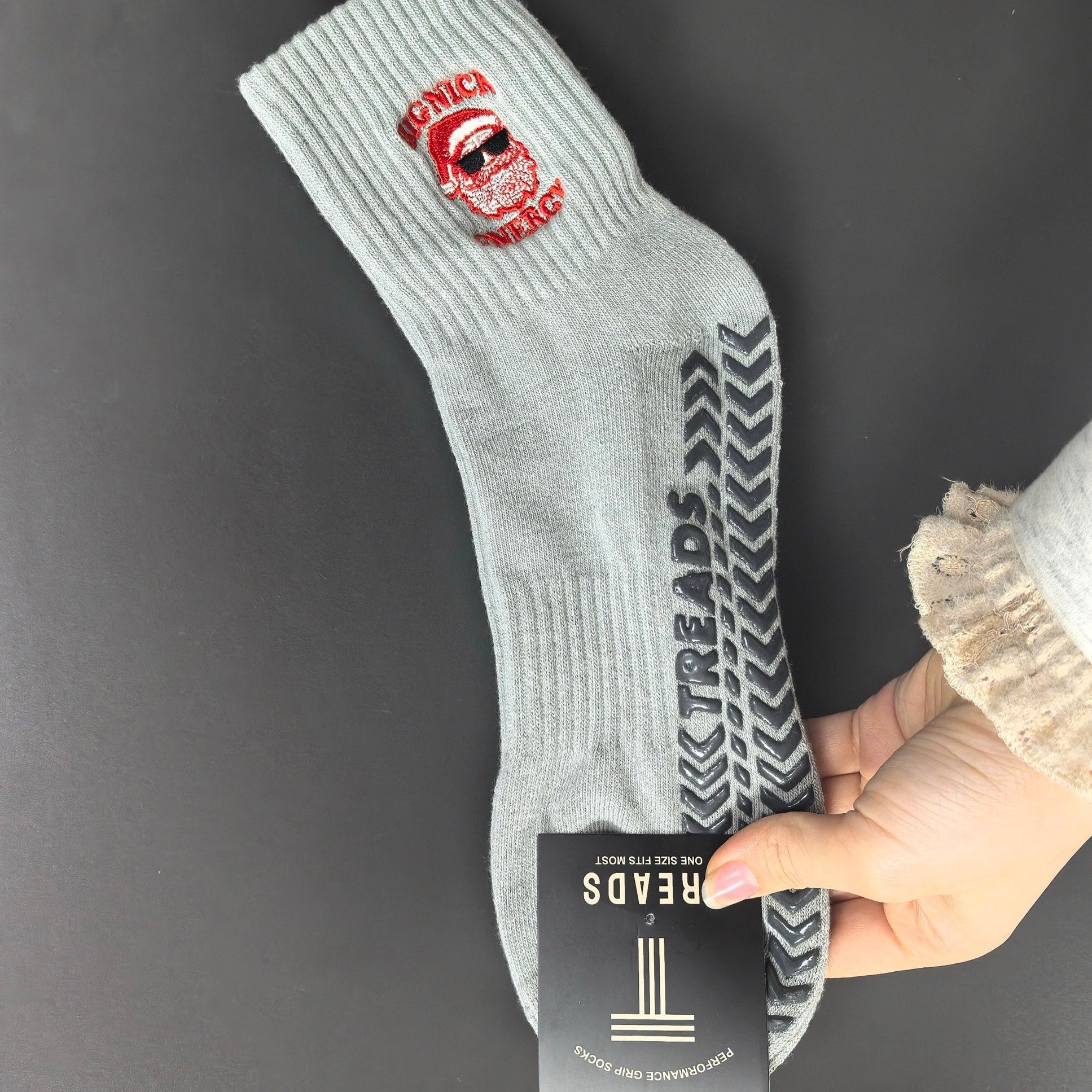 Big Nick - Mens Ankle Grip Sock (Barre / Pilates)