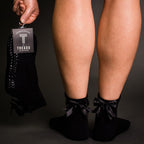 Bow - Ankle Grip Sock (Barre / Pilates)