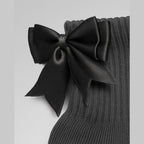 Bow - Ankle Grip Sock (Barre / Pilates)