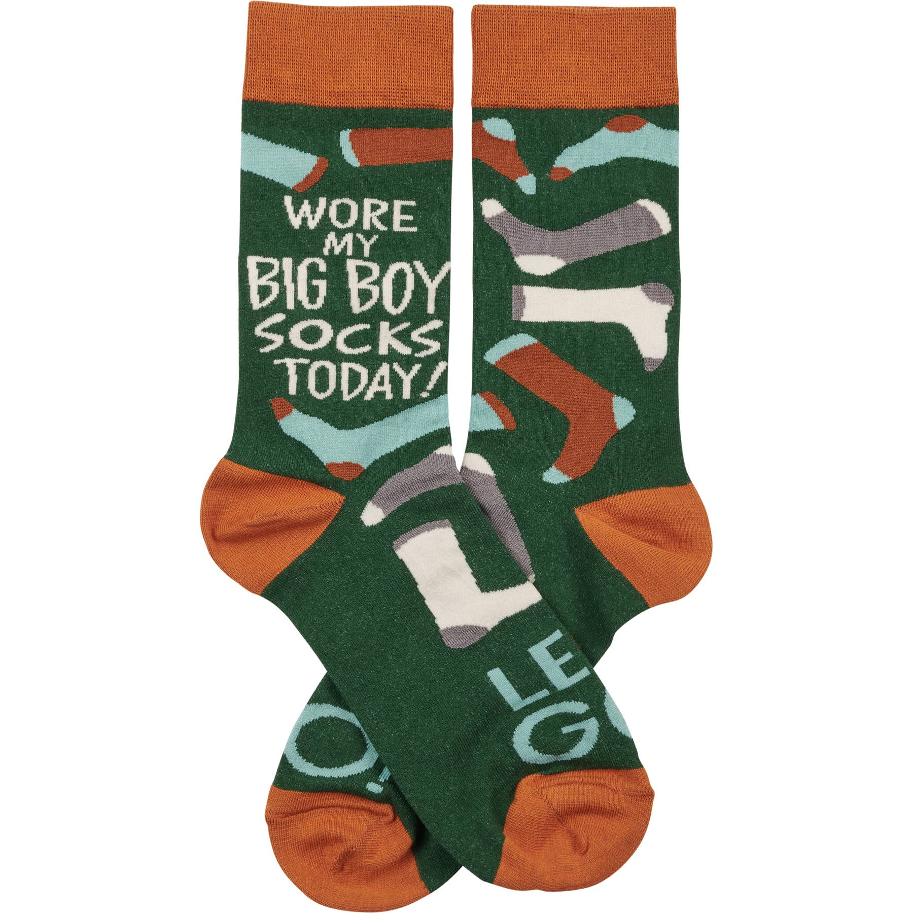“Wore My Big Boy Socks Today” Socks