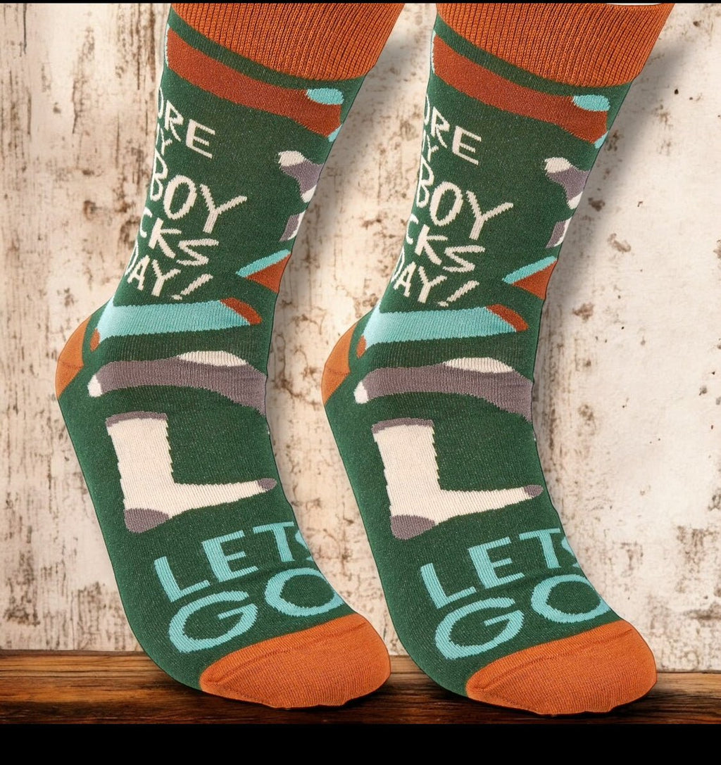 “Wore My Big Boy Socks Today” Socks